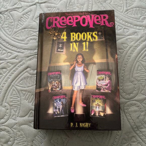 P J Night You're Invited To A Creep Over 4 Scary Stories One Horror-ific Book - Picture 1 of 4